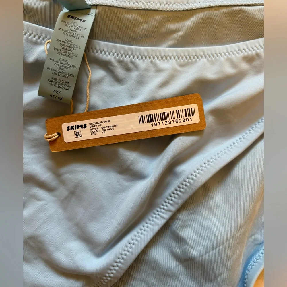 Skims recycled swim dippy tie NWT